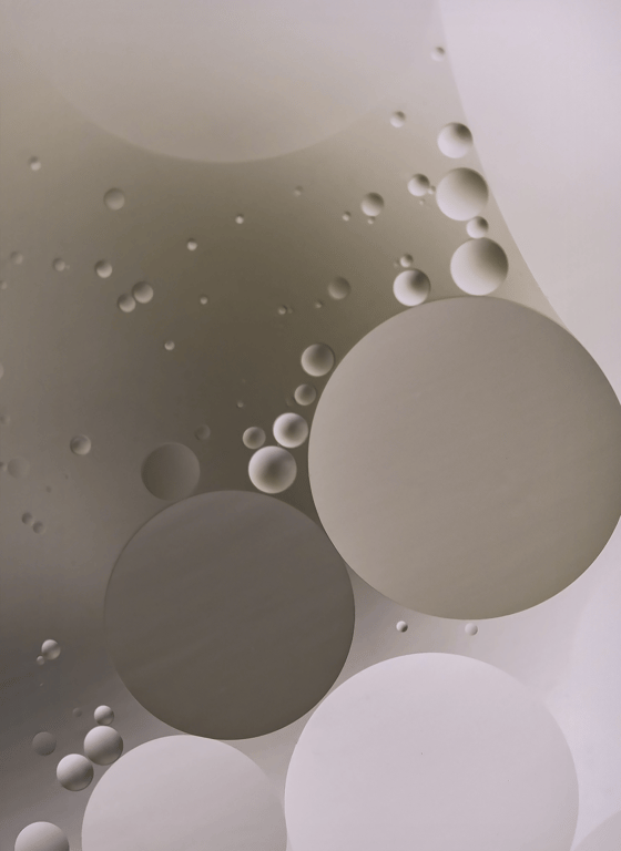Microscope bubbles