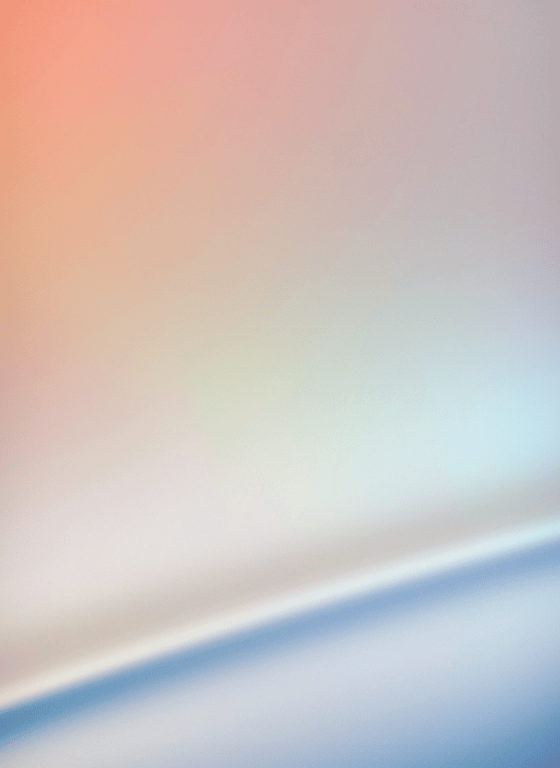 Orange to blue gradient