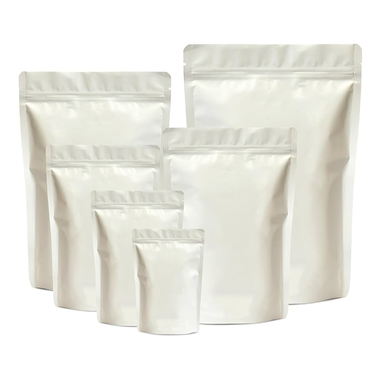 Laminated Pouches with Notch & Zip - Added Impressions Delhi