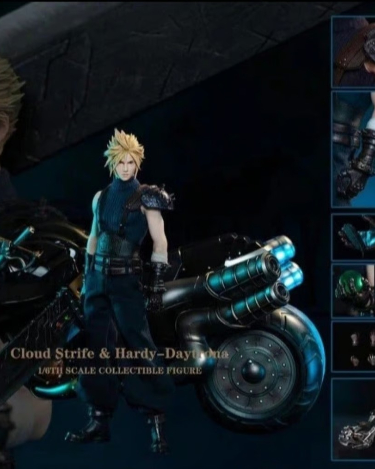 GAMETOYS GT-004 クラウド 1/6 フィギュア In Stock! GAMETOYS GT-004 1/6 Cloud Strife Claude