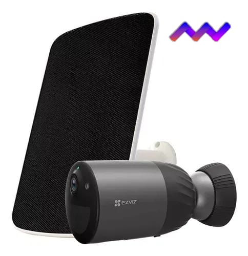 Cámara de seguridad EZVIZ con panel solar