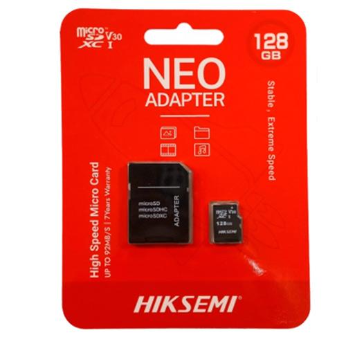Tarjeta de memoria 128GB Micro SD con adaptador Neo