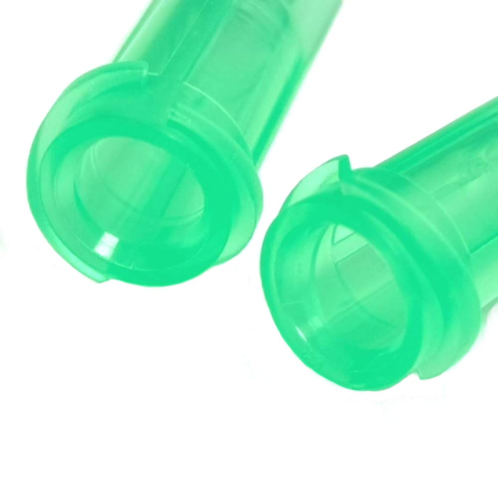 Punta plástica de acero inoxidable 18GA Verde
