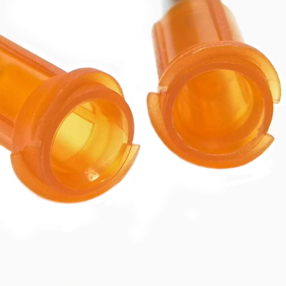 Punta plástica de acero inoxidable 23GA Naranja