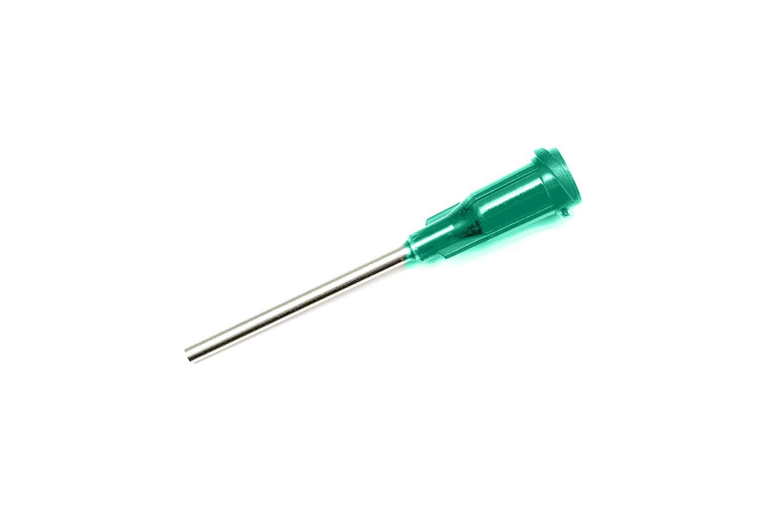 Punta plástica de acero inoxidable 18GA Verde