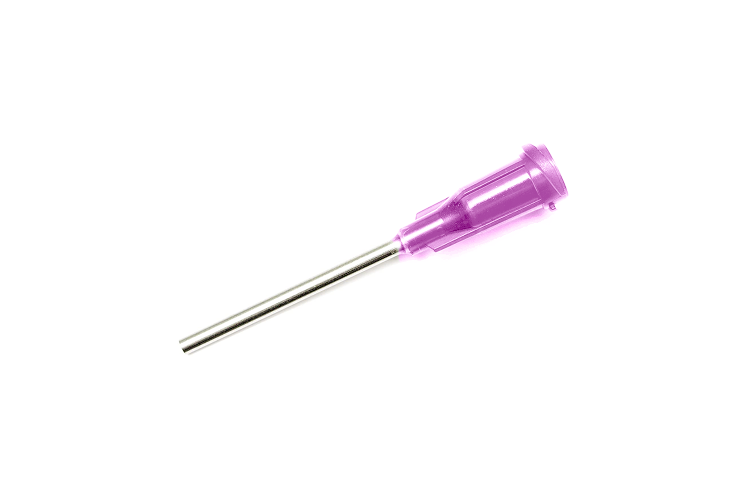 Punta plástica de acero inoxidable 30GA Lila