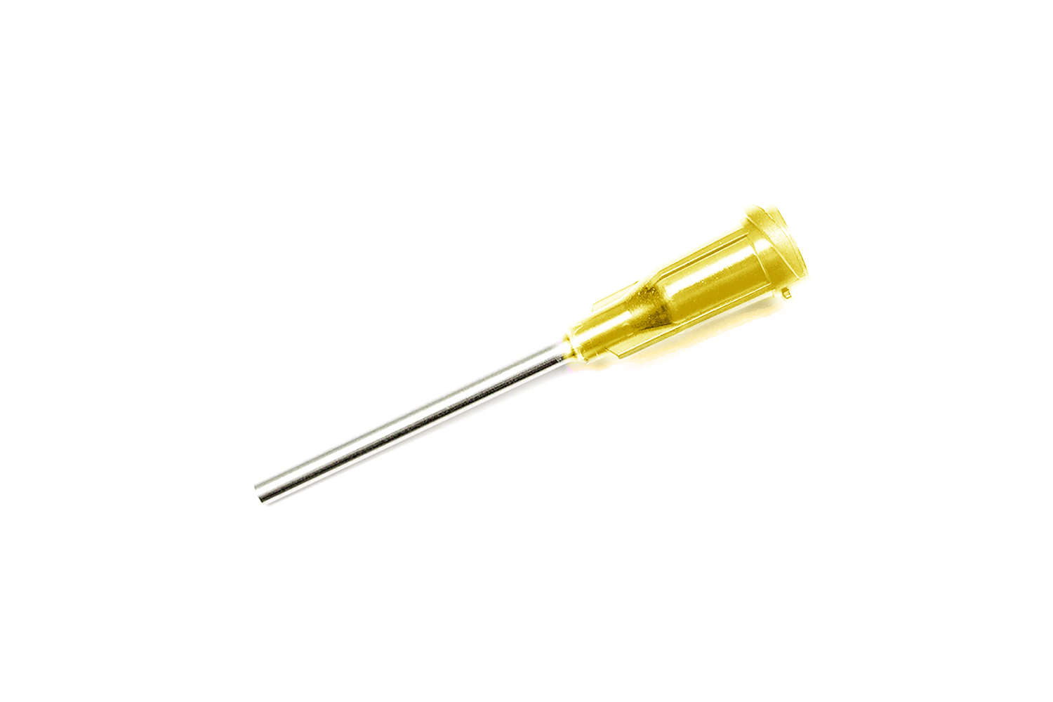 Punta plástica de acero inoxidable 32GA Amarilla