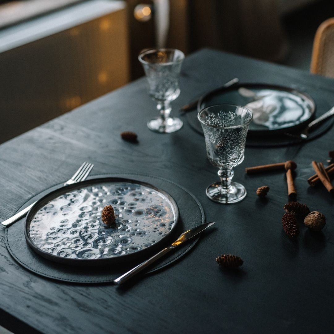 Apvalių stalo padėkliukų komplektas (4/6 vnt.)