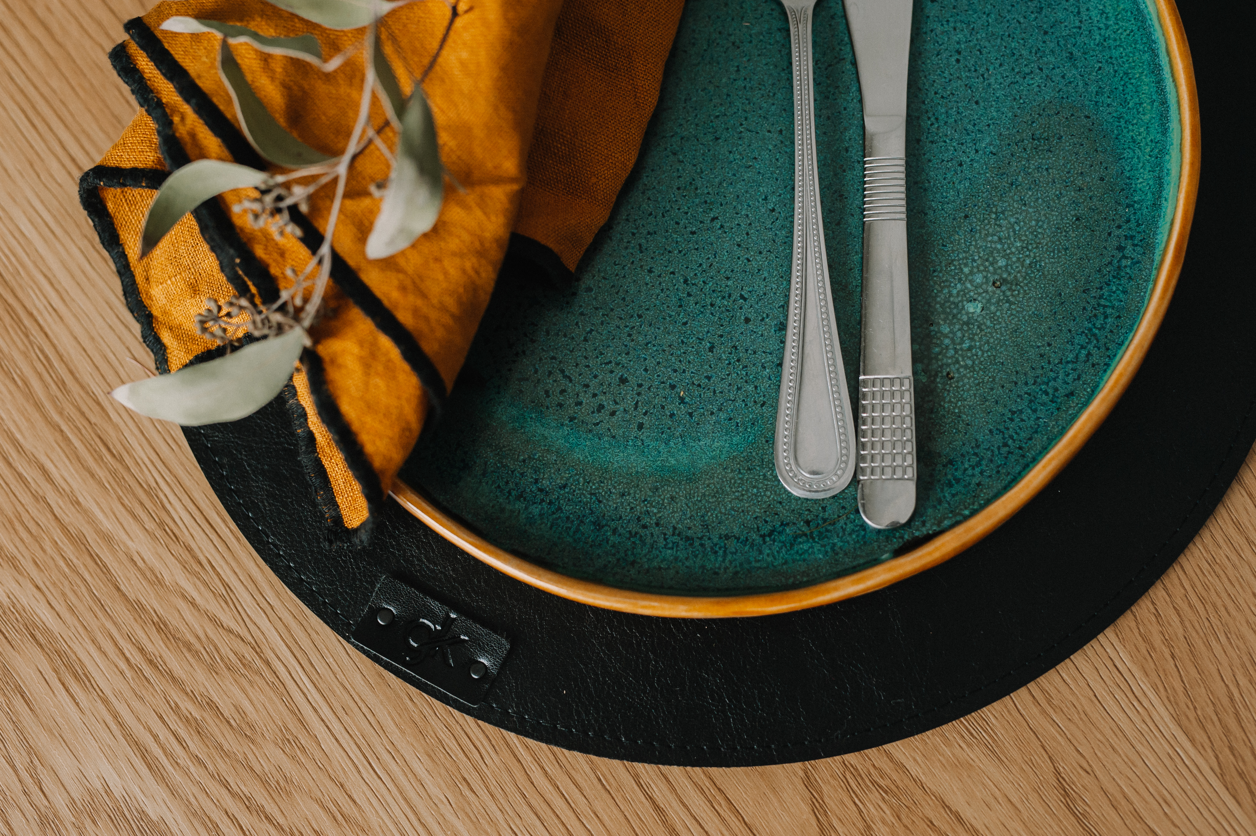 Apvalių stalo padėkliukų komplektas (4/6 vnt.)