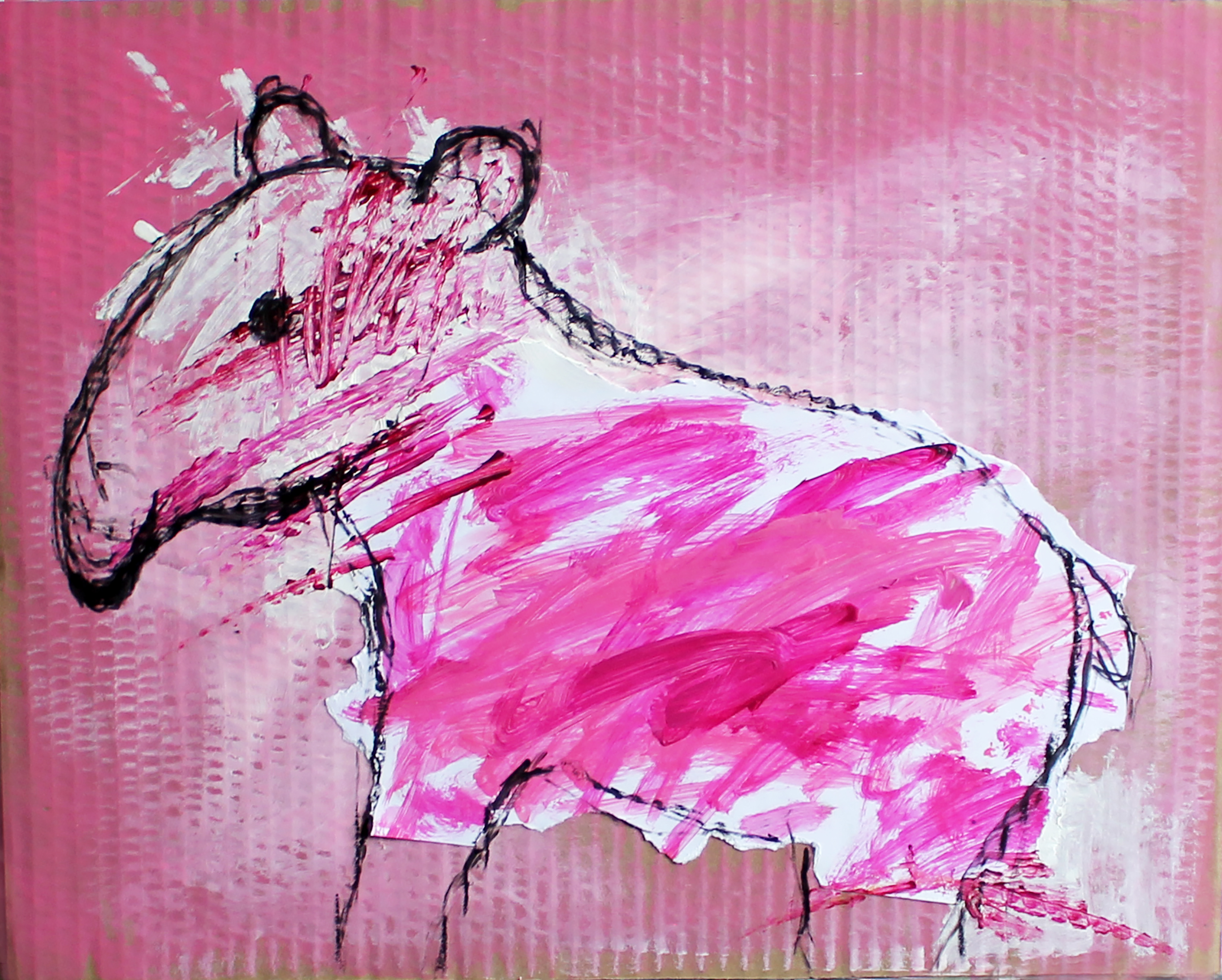 Pink tapir
