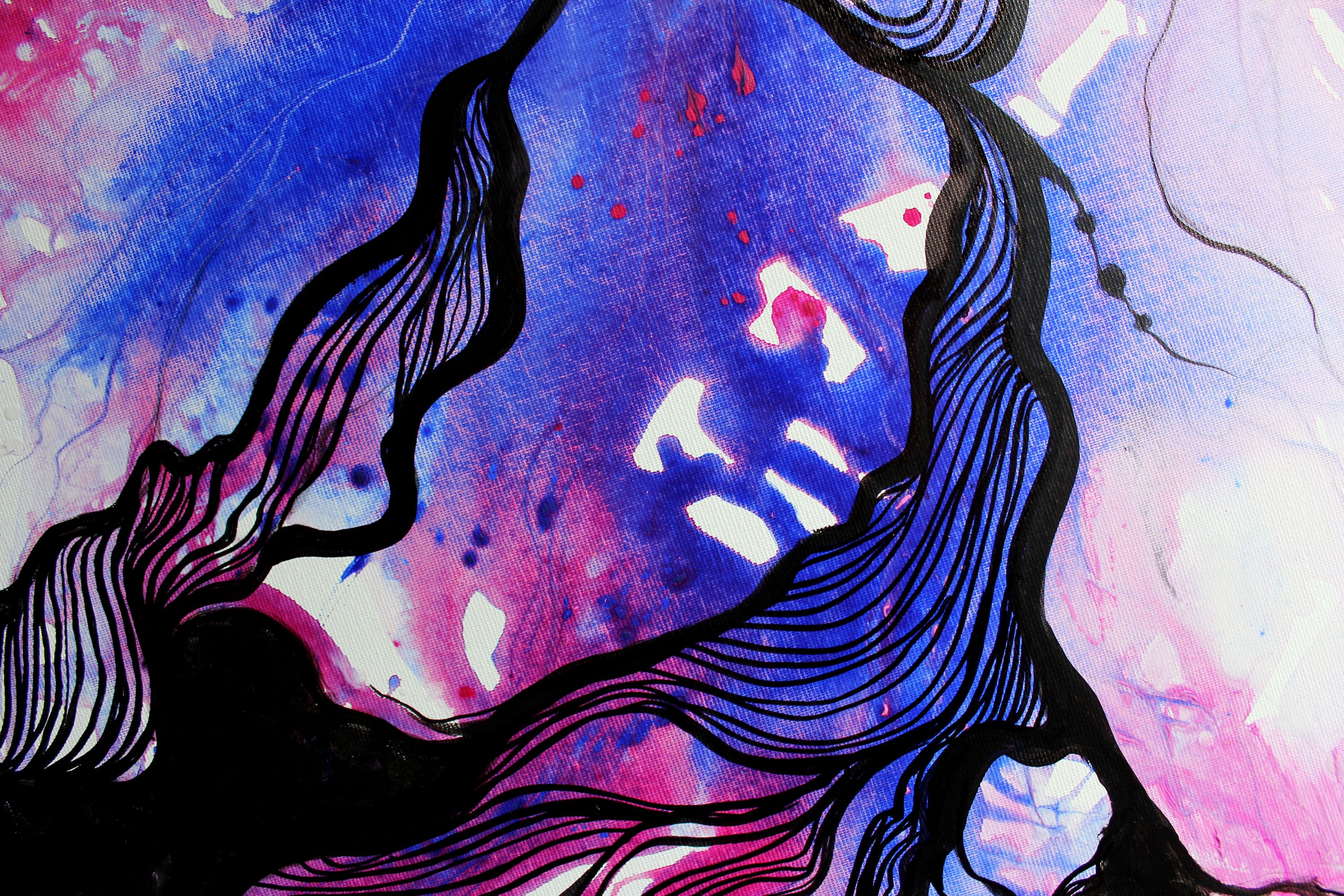 Neural connections - fireworks of emotions