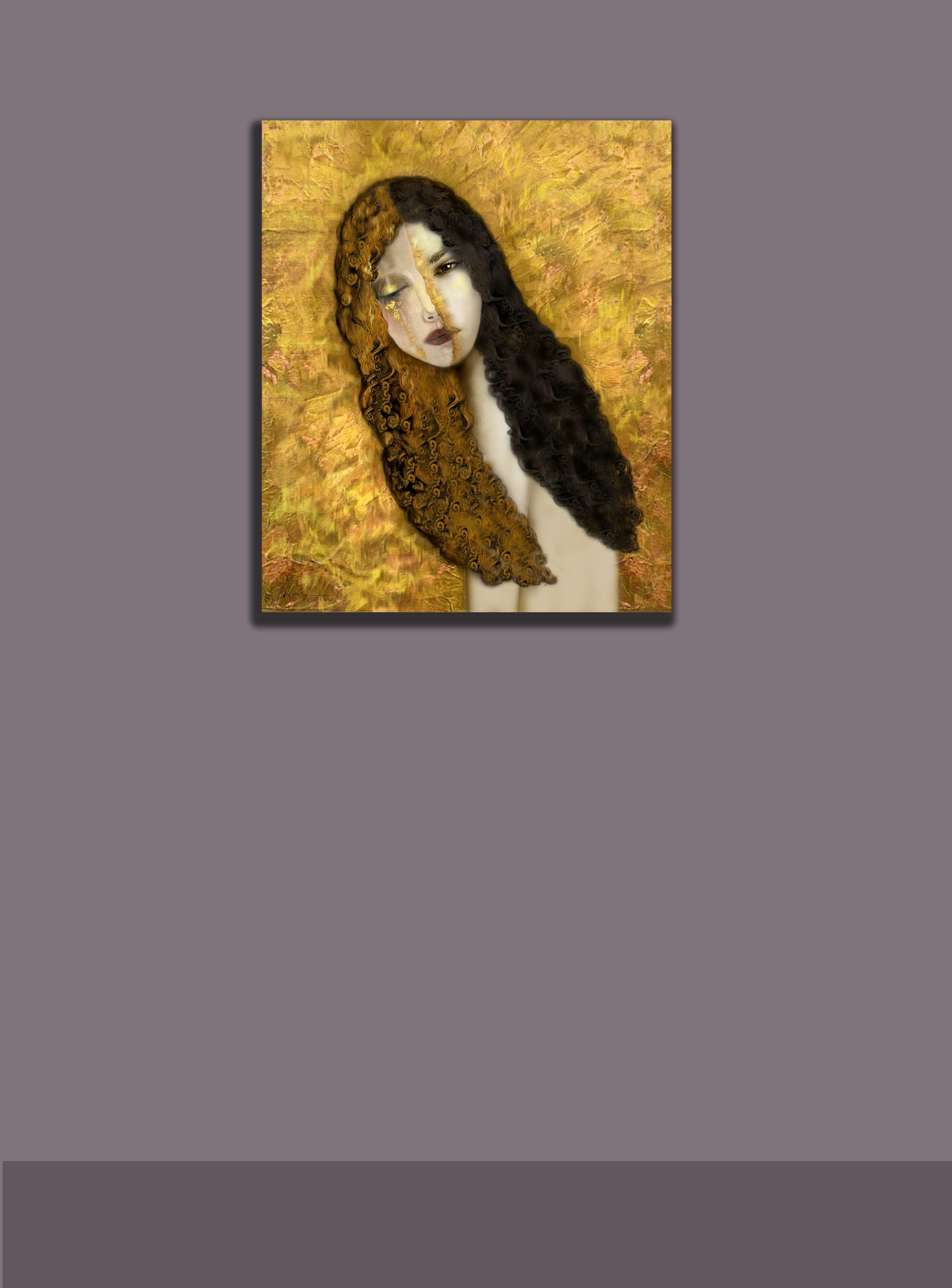 Angel - Klimt style