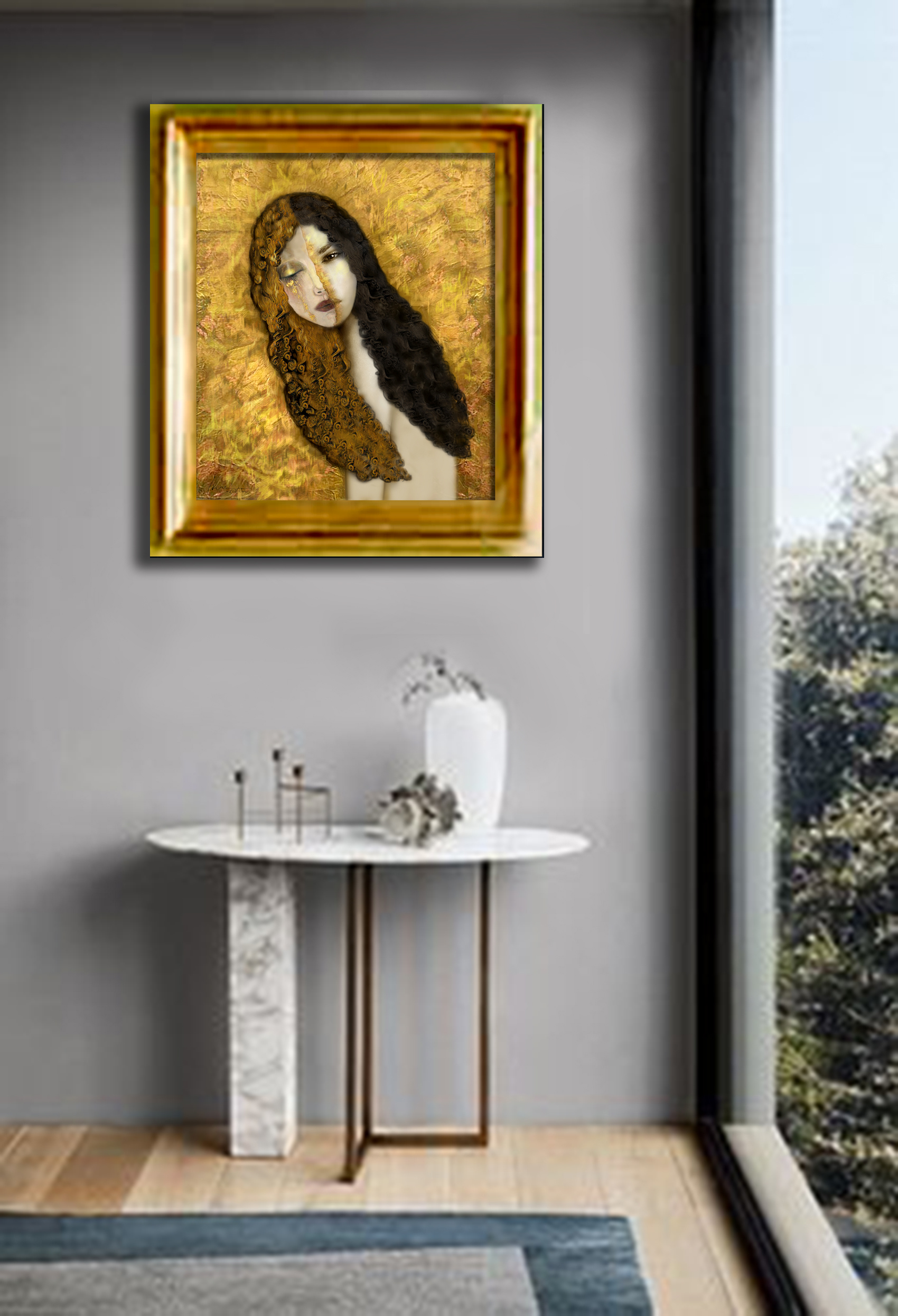 Angel - Klimt style