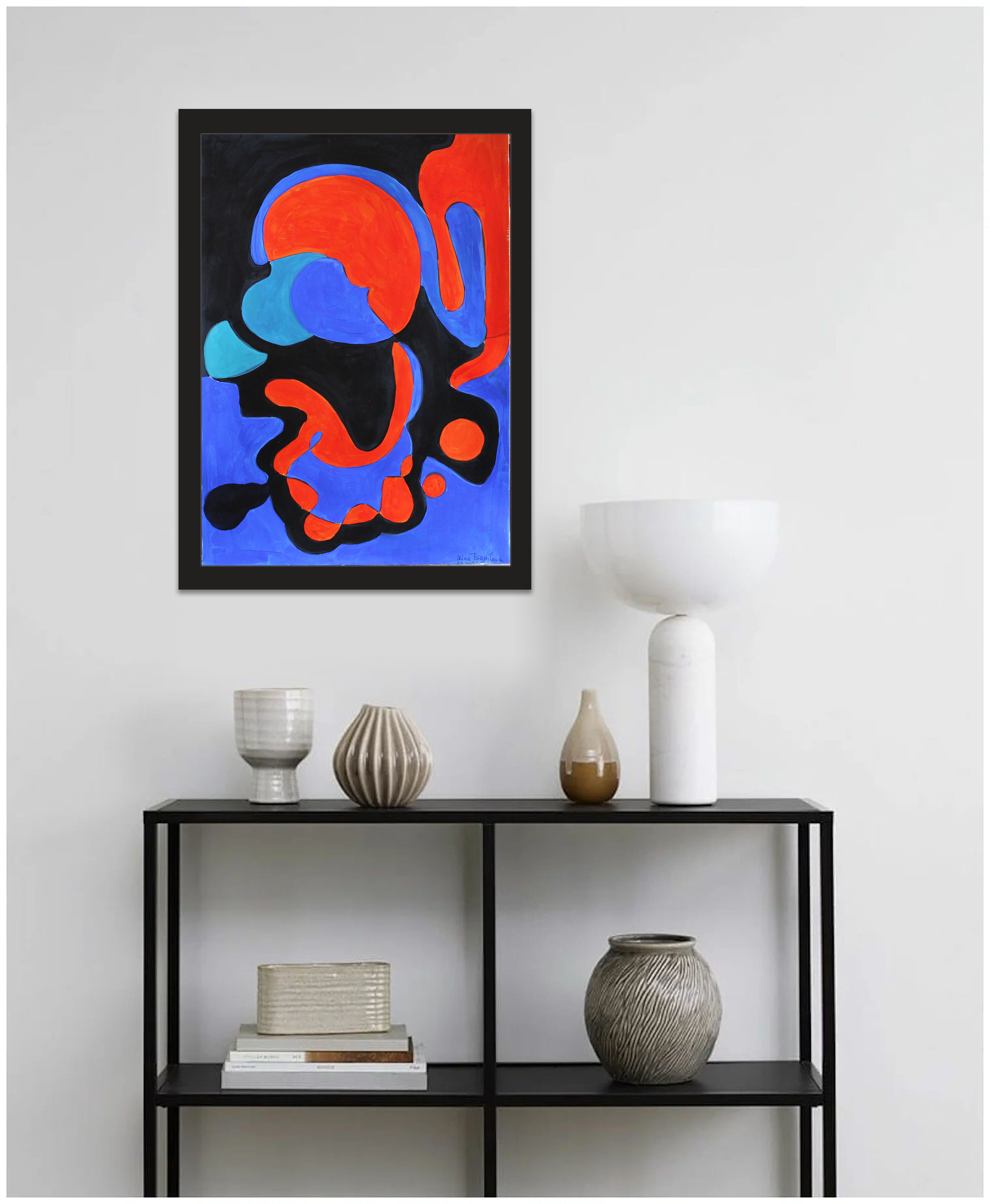 Landscape with orange flavor I