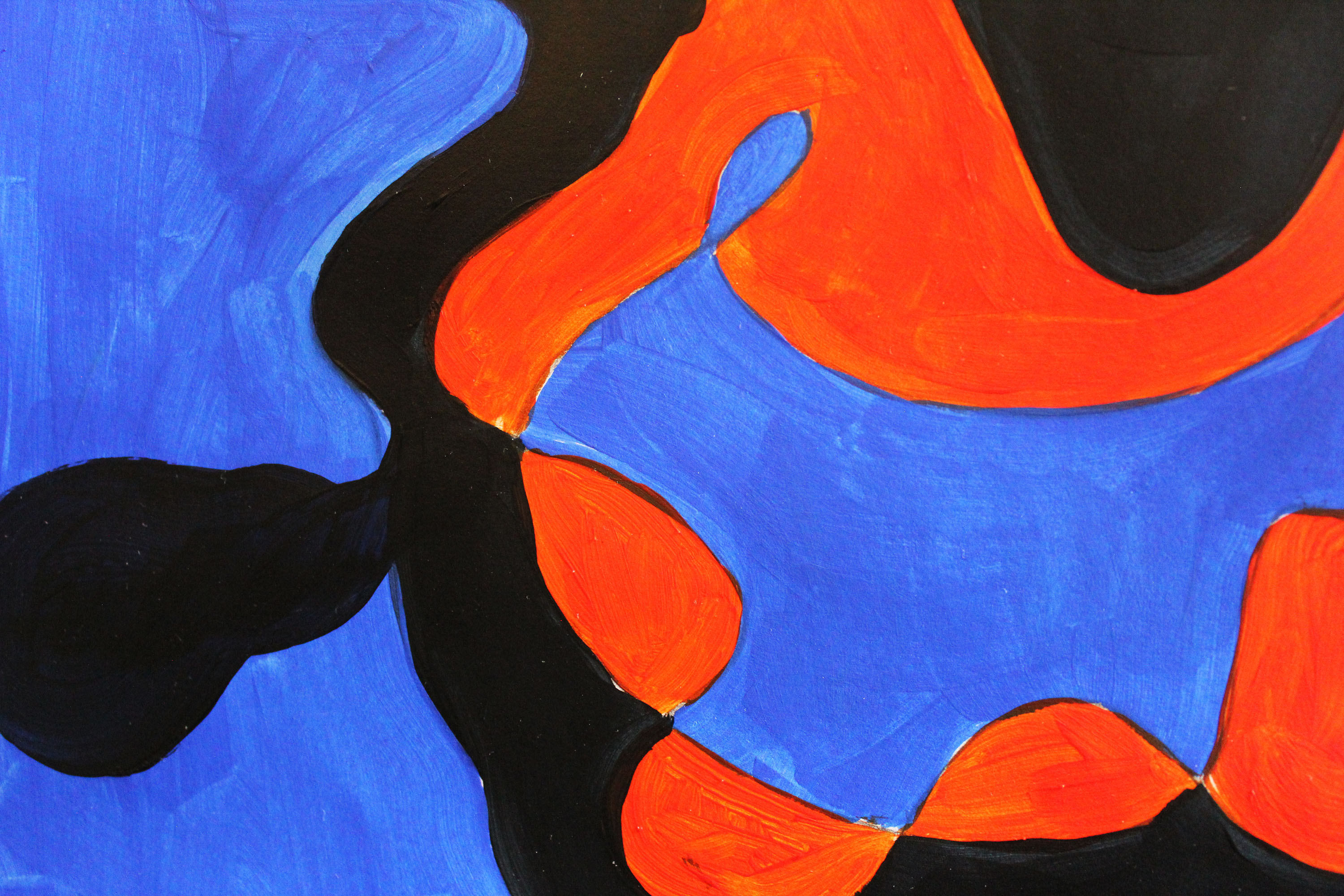 Landscape with orange flavor I