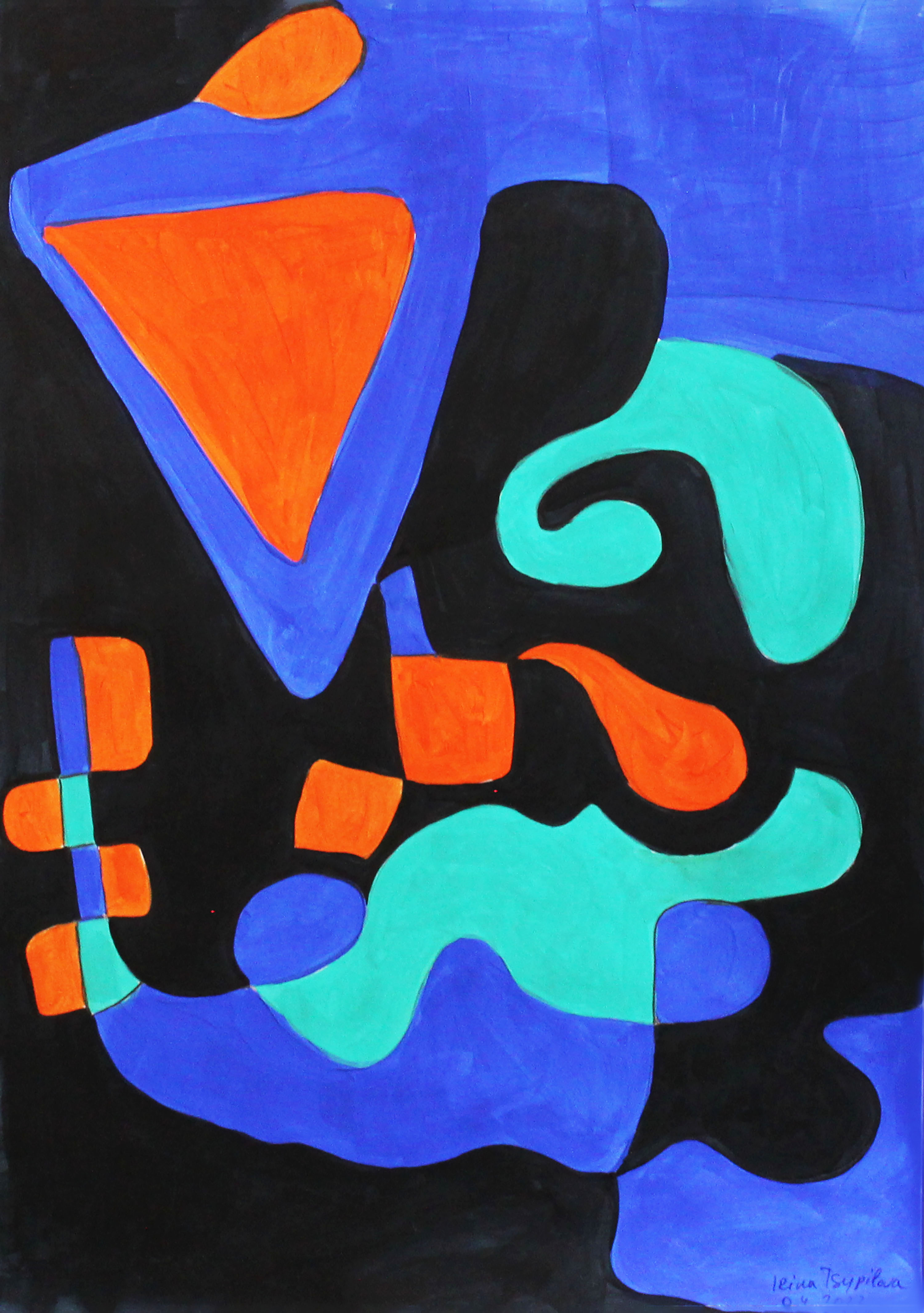 Orange triangle