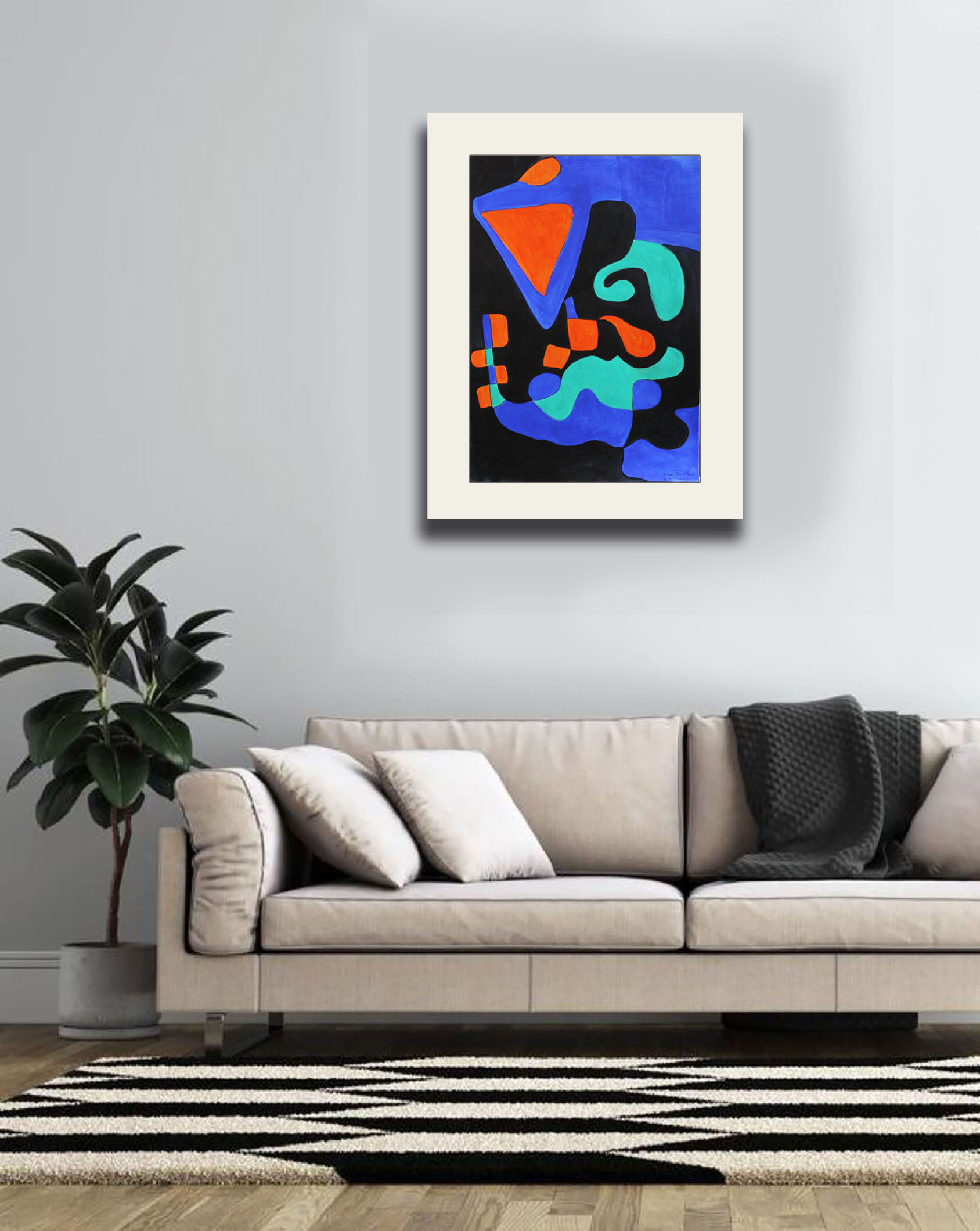 Orange triangle