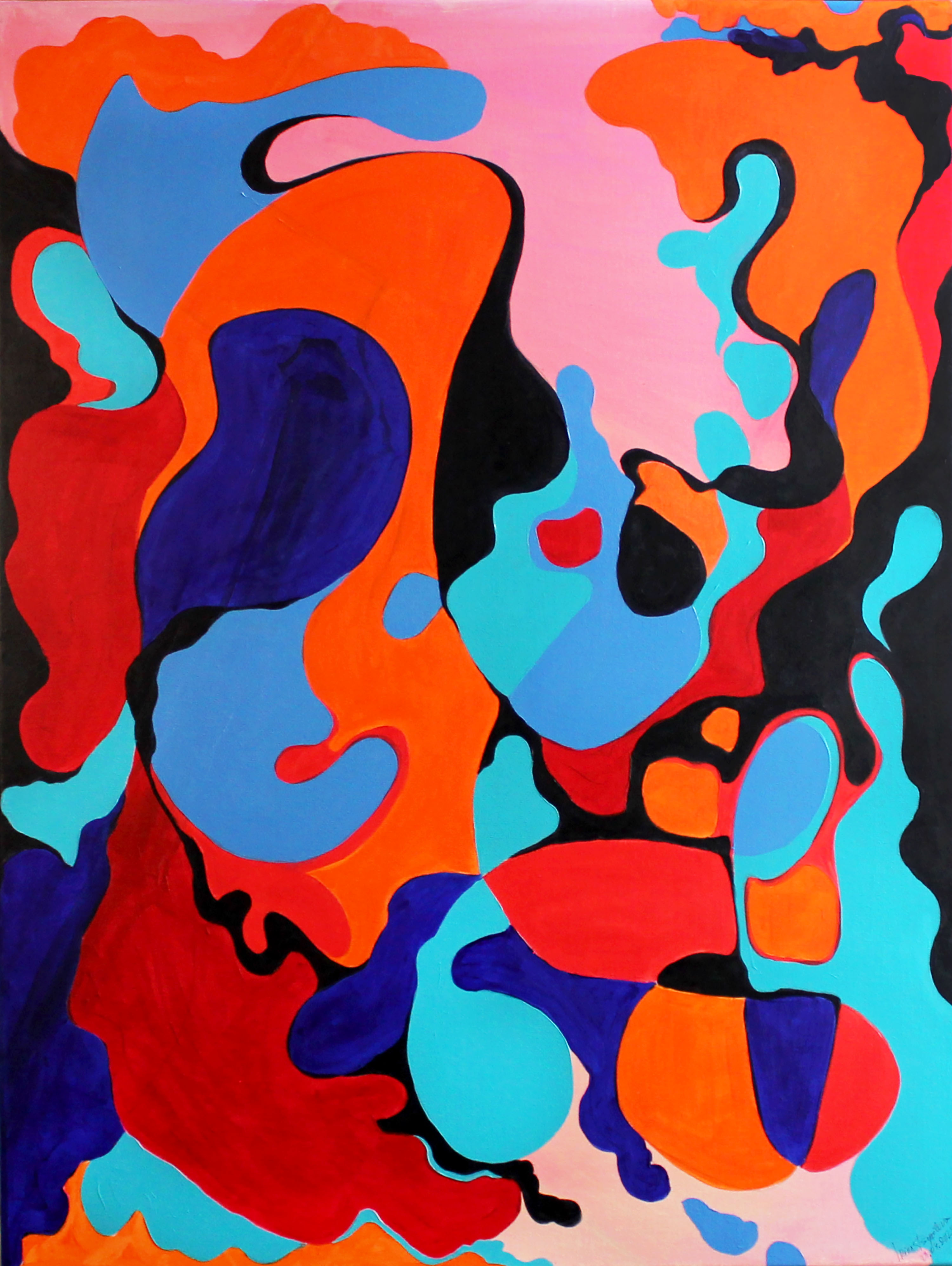 Joy overflowing my heart