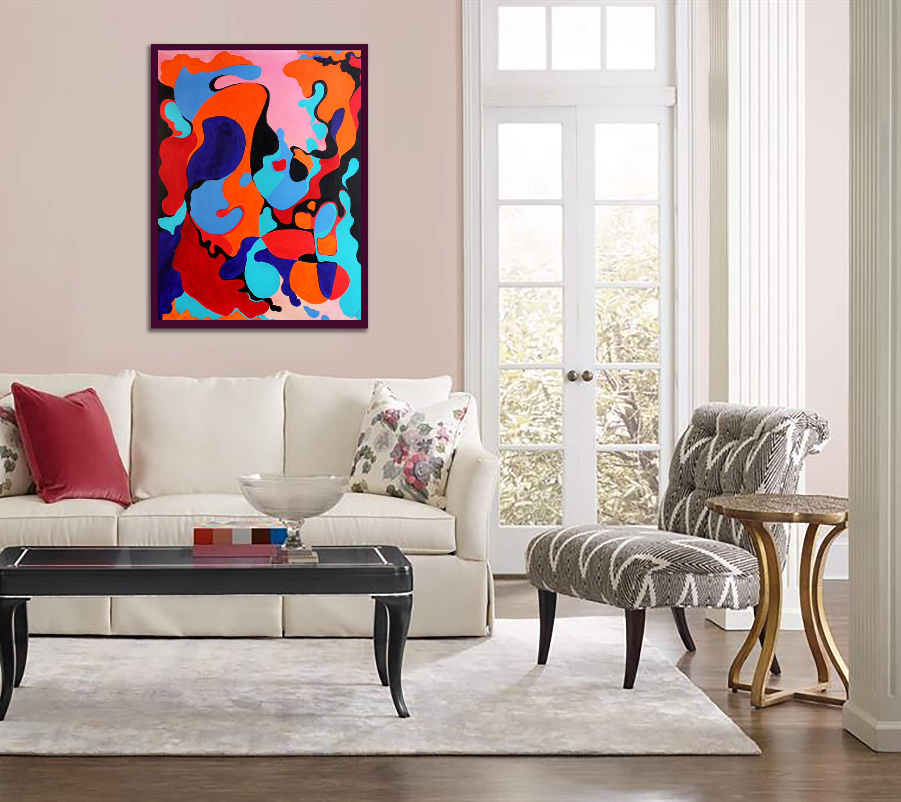 Joy overflowing my heart