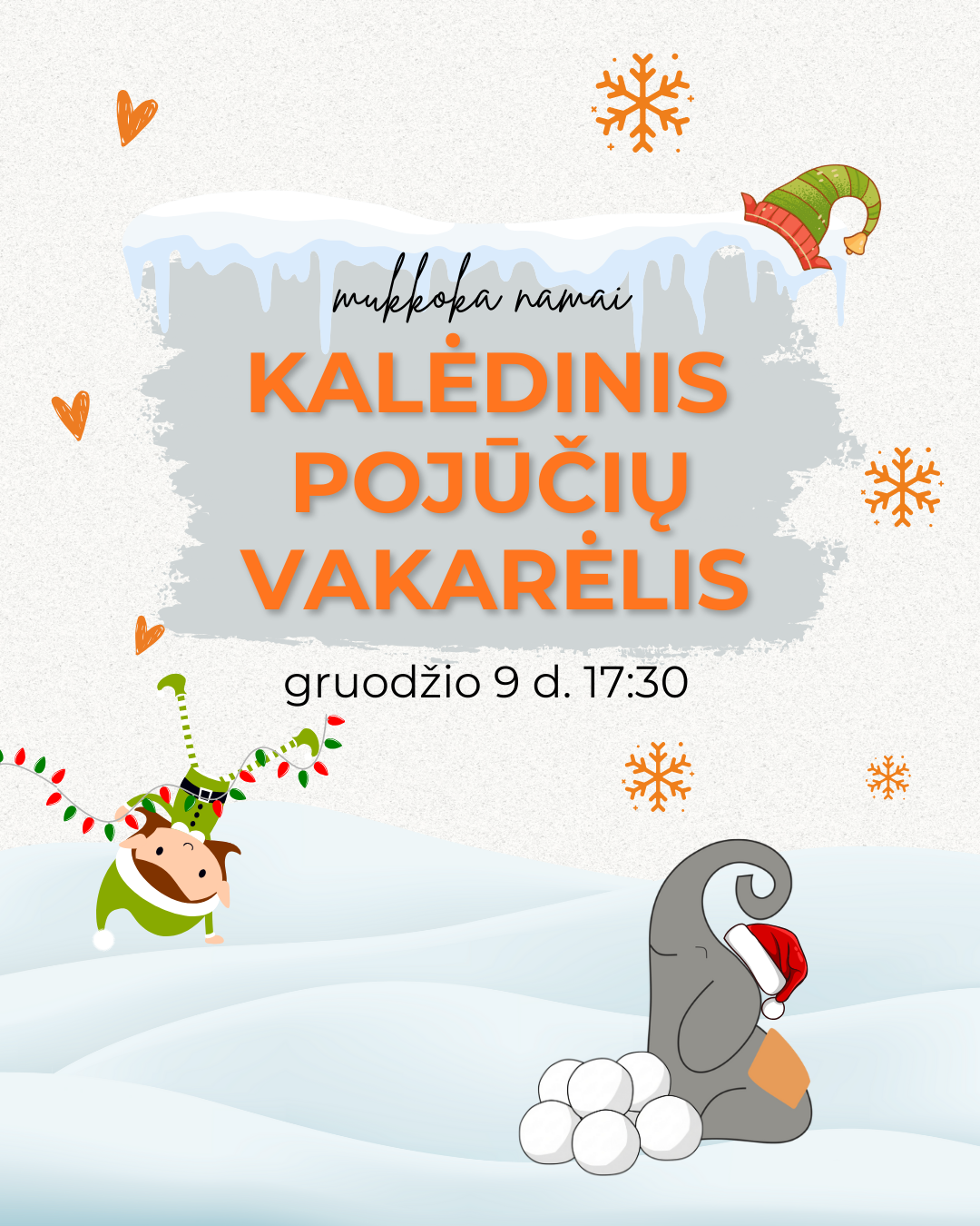 Kalėdinis pojūčių vakarėlis