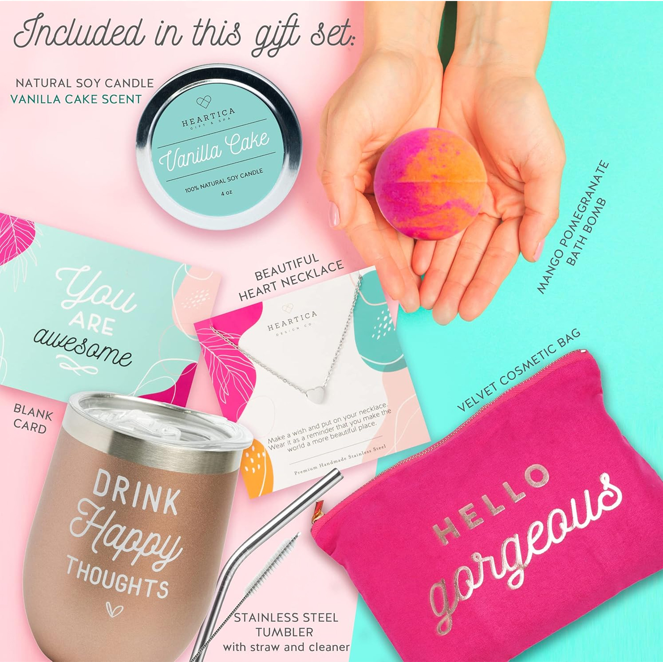 Unique Gift box for Women Who Have Everything, Self Care Package for Women, Best Birthday Box, spa gift baskets for women