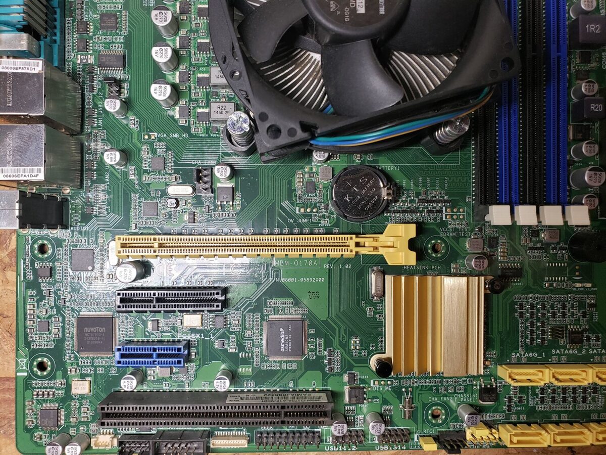 Intel Core i7-6700CPU, IMBM-Q170A Socket LGA 1151 Motherboard, and CPU Cooler