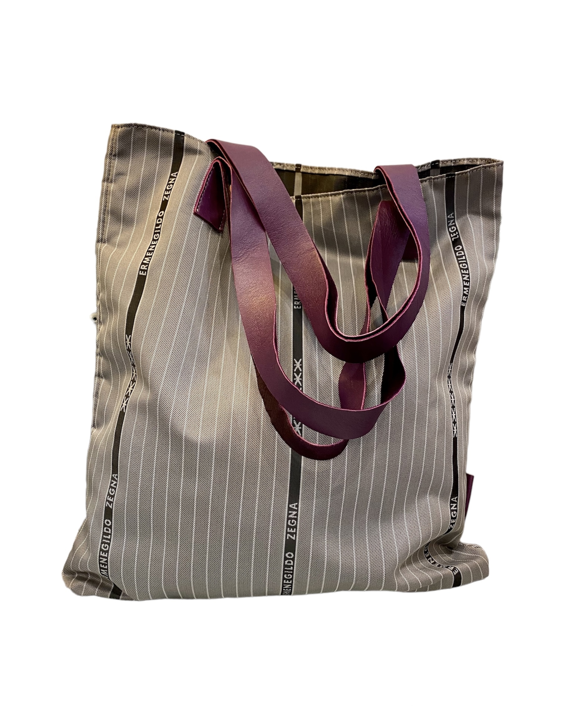 Sac en toile et cuir ZEGNA