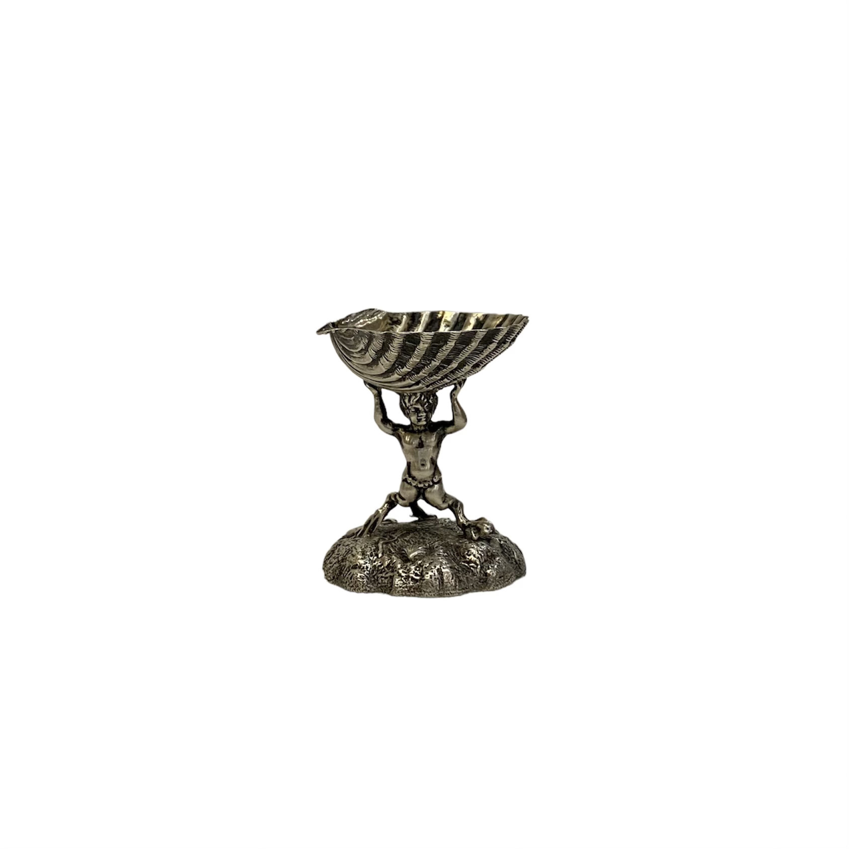 Sujet miniature en argent