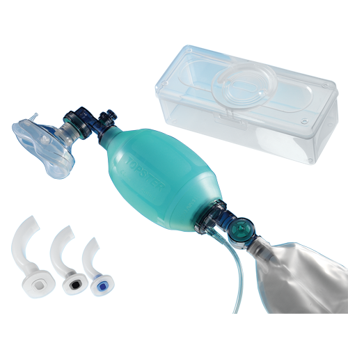 Autoclavable Manual Silicone Resuscitator Set 