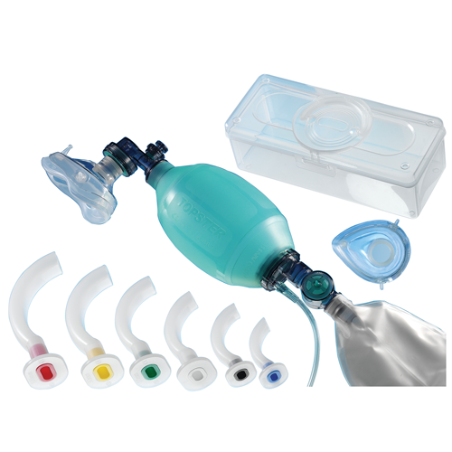 Autoclavable Manual Silicone Resuscitator Set 