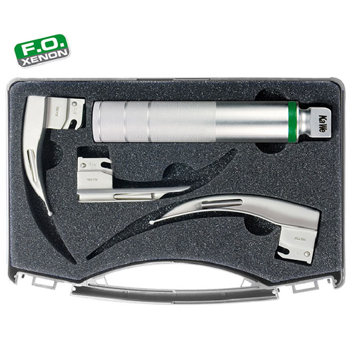 German FO Laryngoscope Set