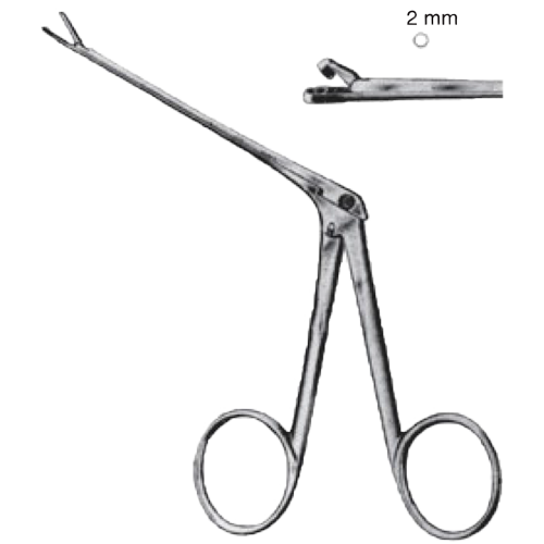 German Ear Polypus Forceps