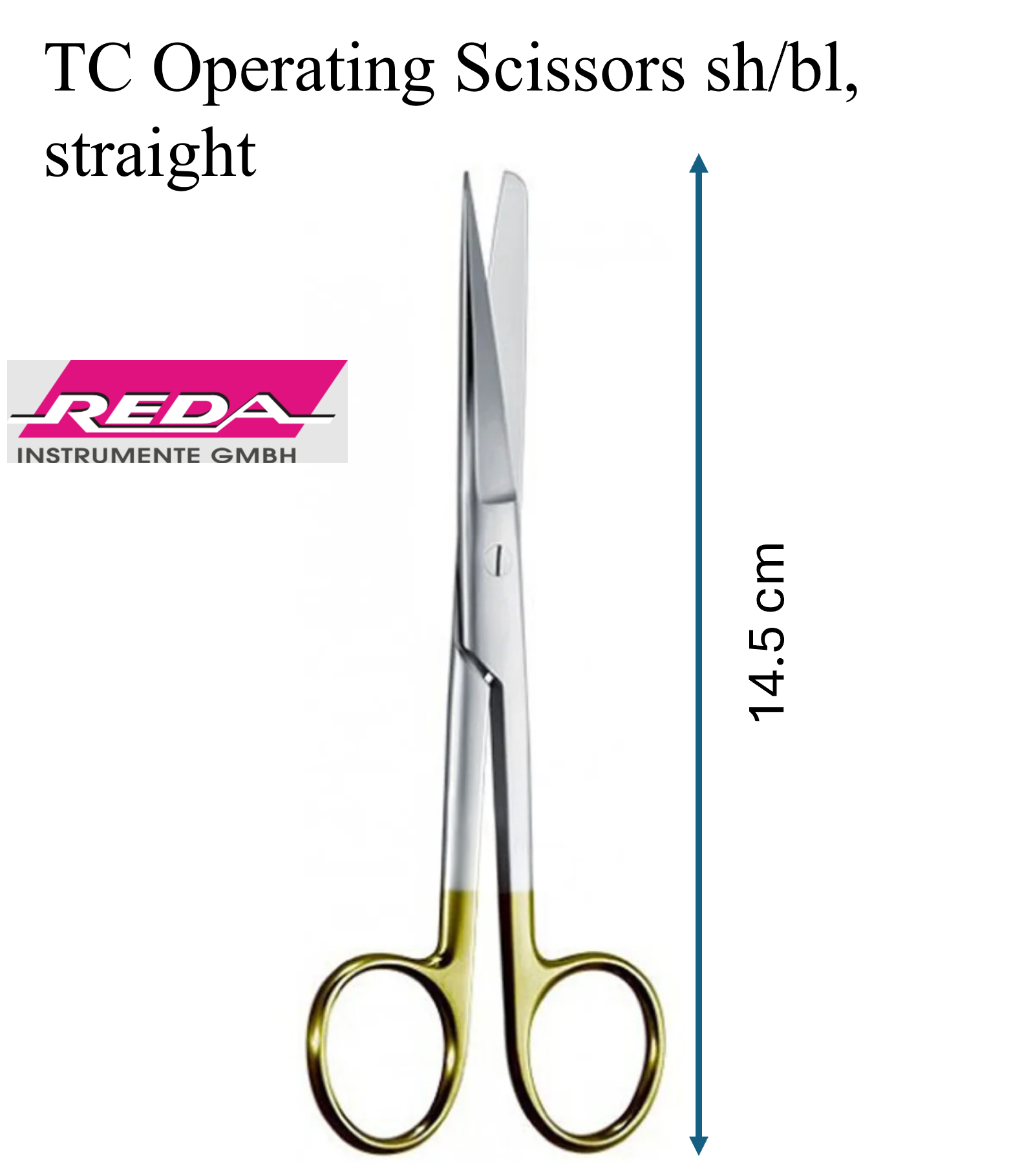 Surgical Scissors sharp/blunt tip