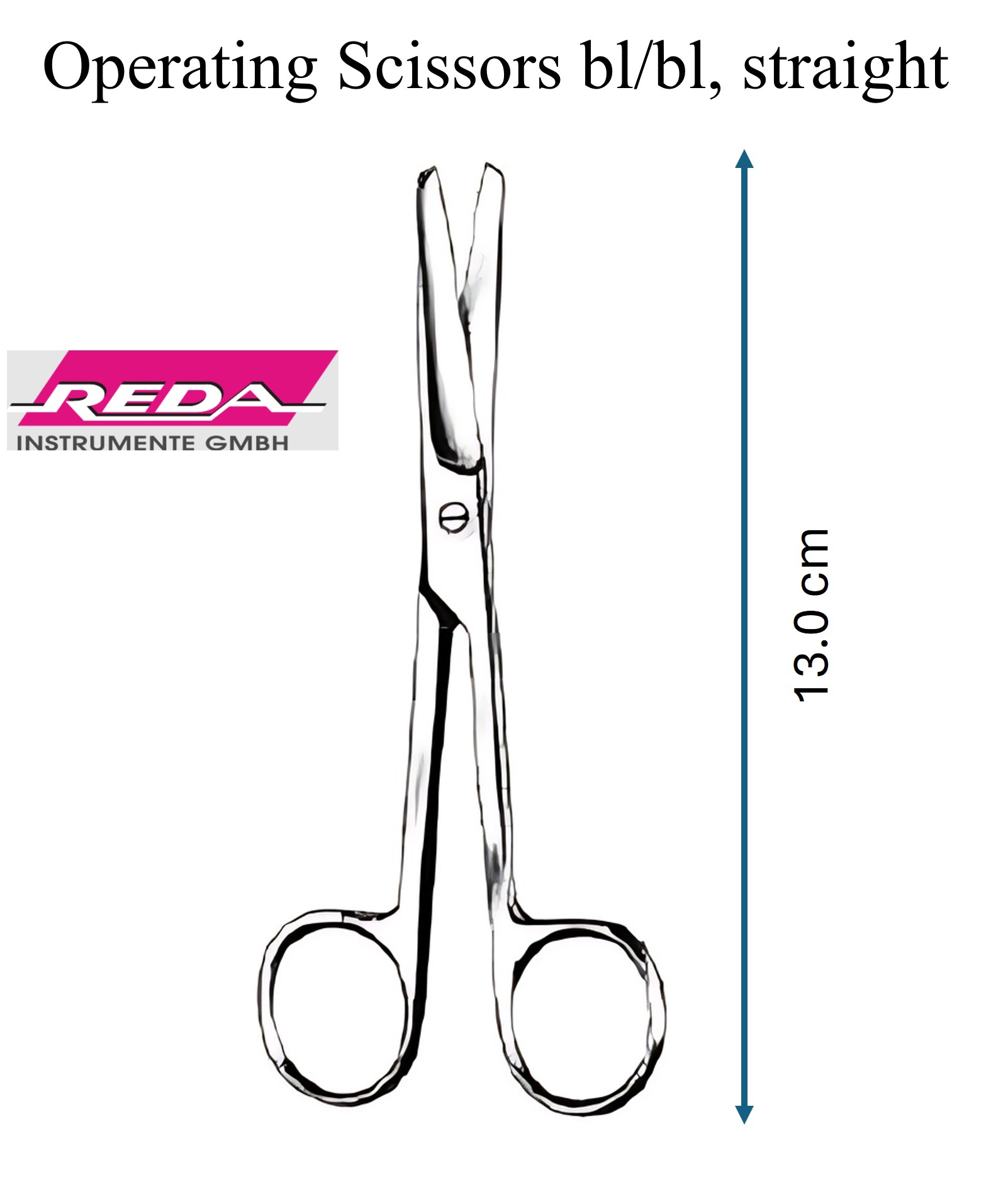 Operating Scissors Curved