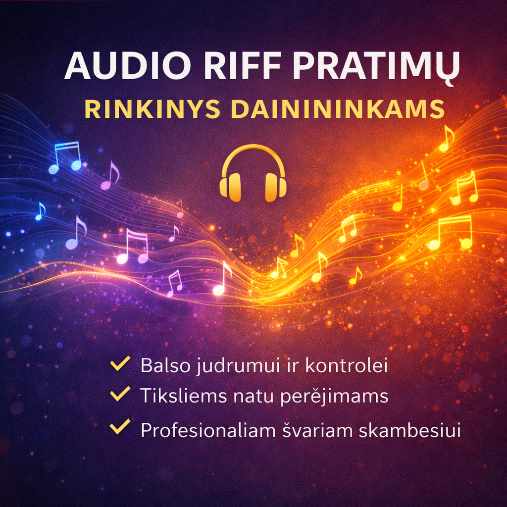 Audio Riff Pratimų Rinkinys