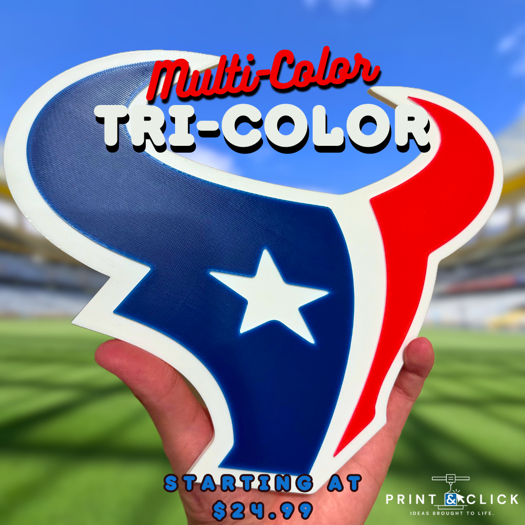 TRI-COLOR FDM PRINT  - PLA