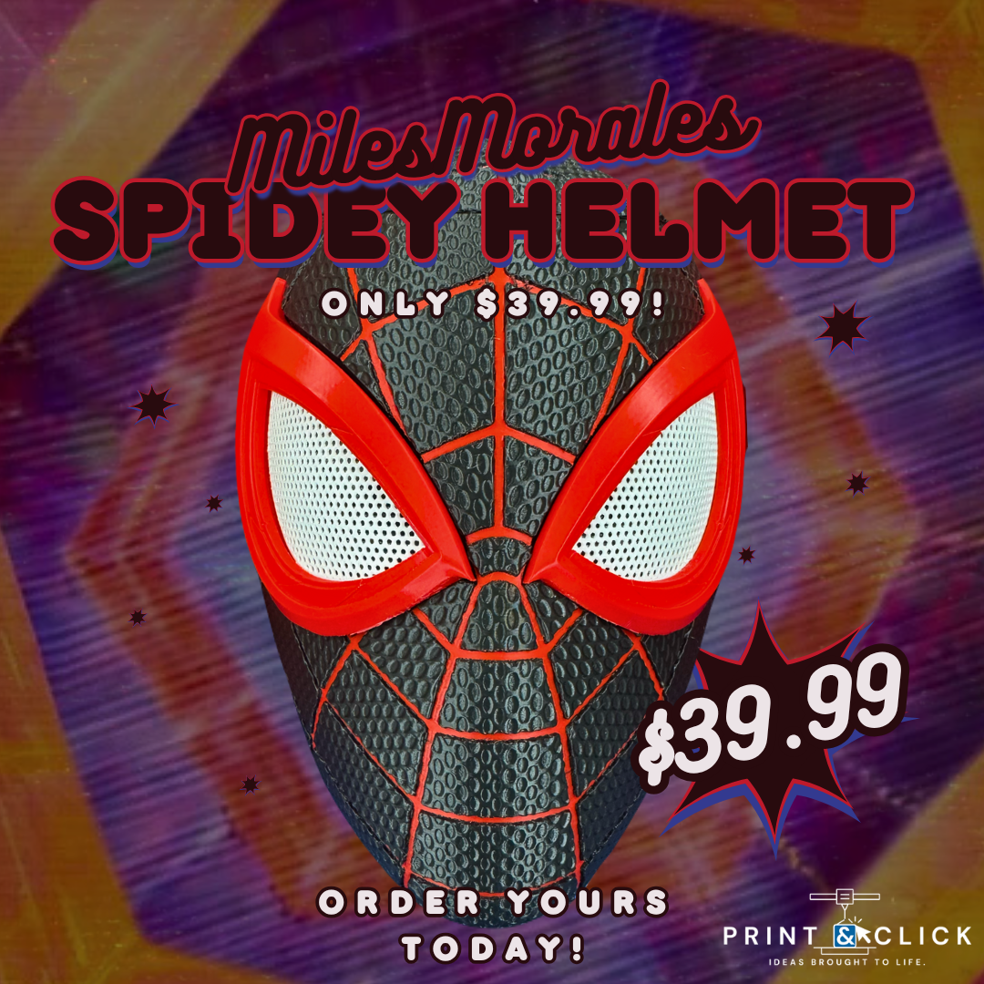 MILES MORALES SPIDER-MAN HELMET