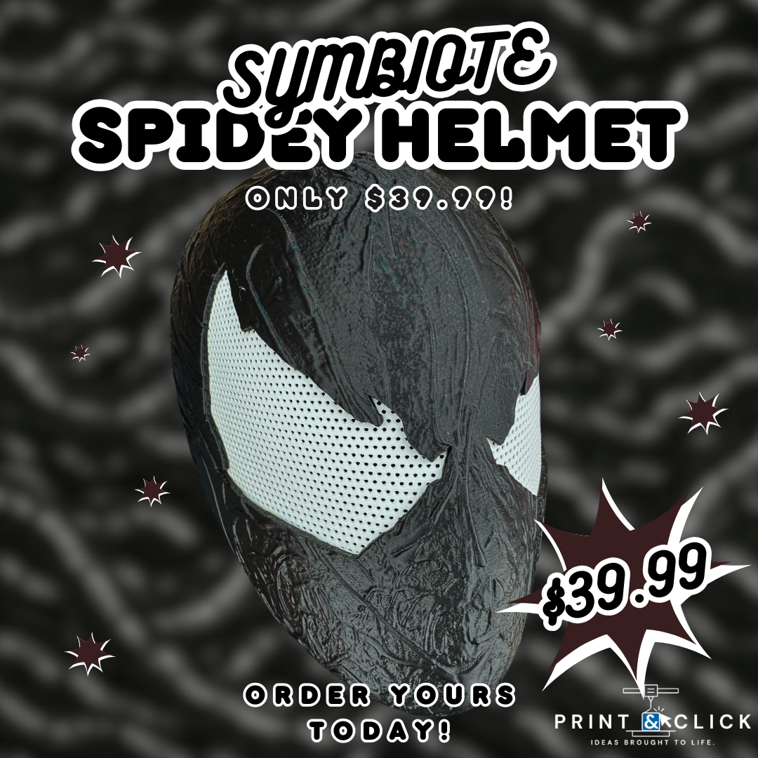 SYMBIOTE SPIDER-MAN HELMET