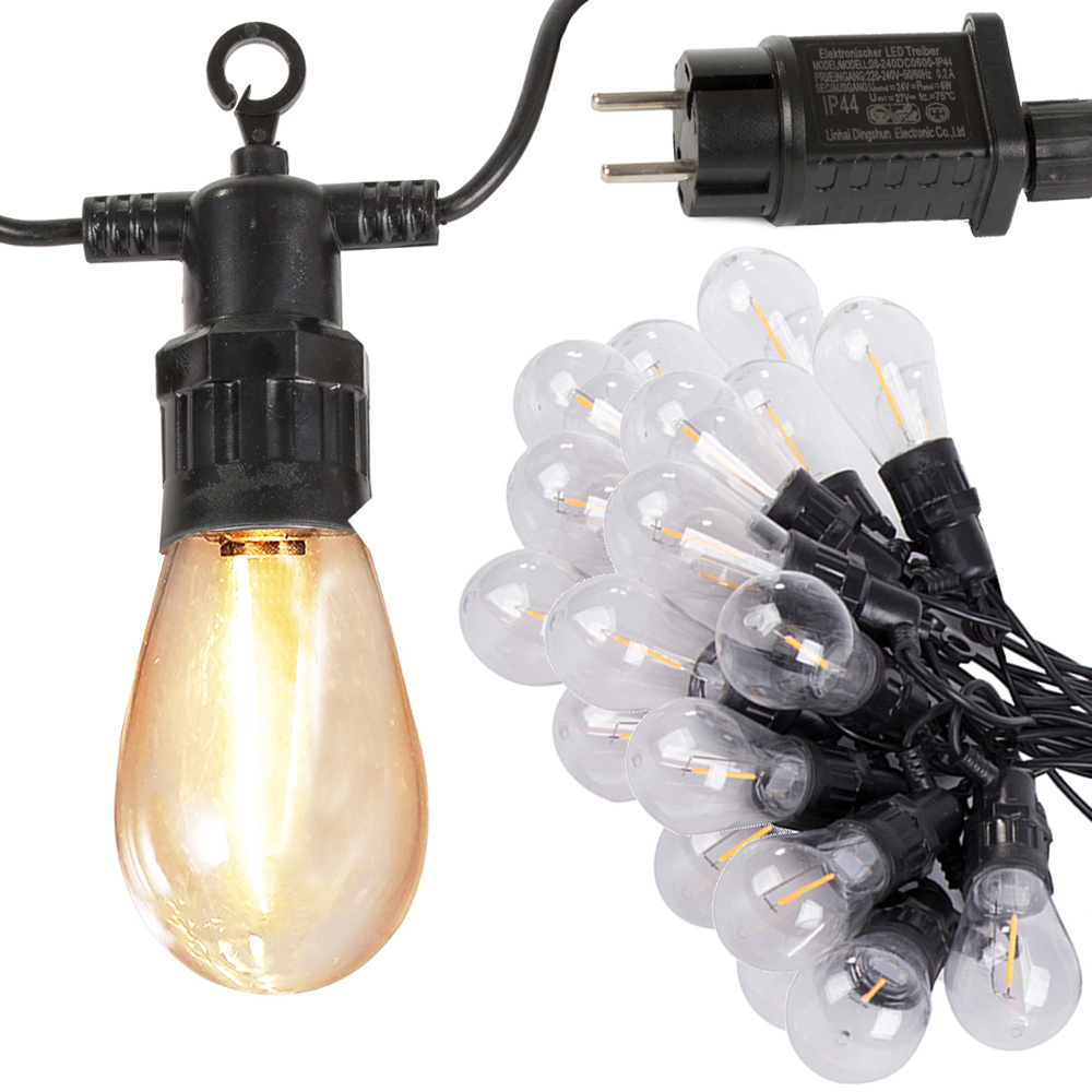 Lauko LED lempu?i? girlianda 15M