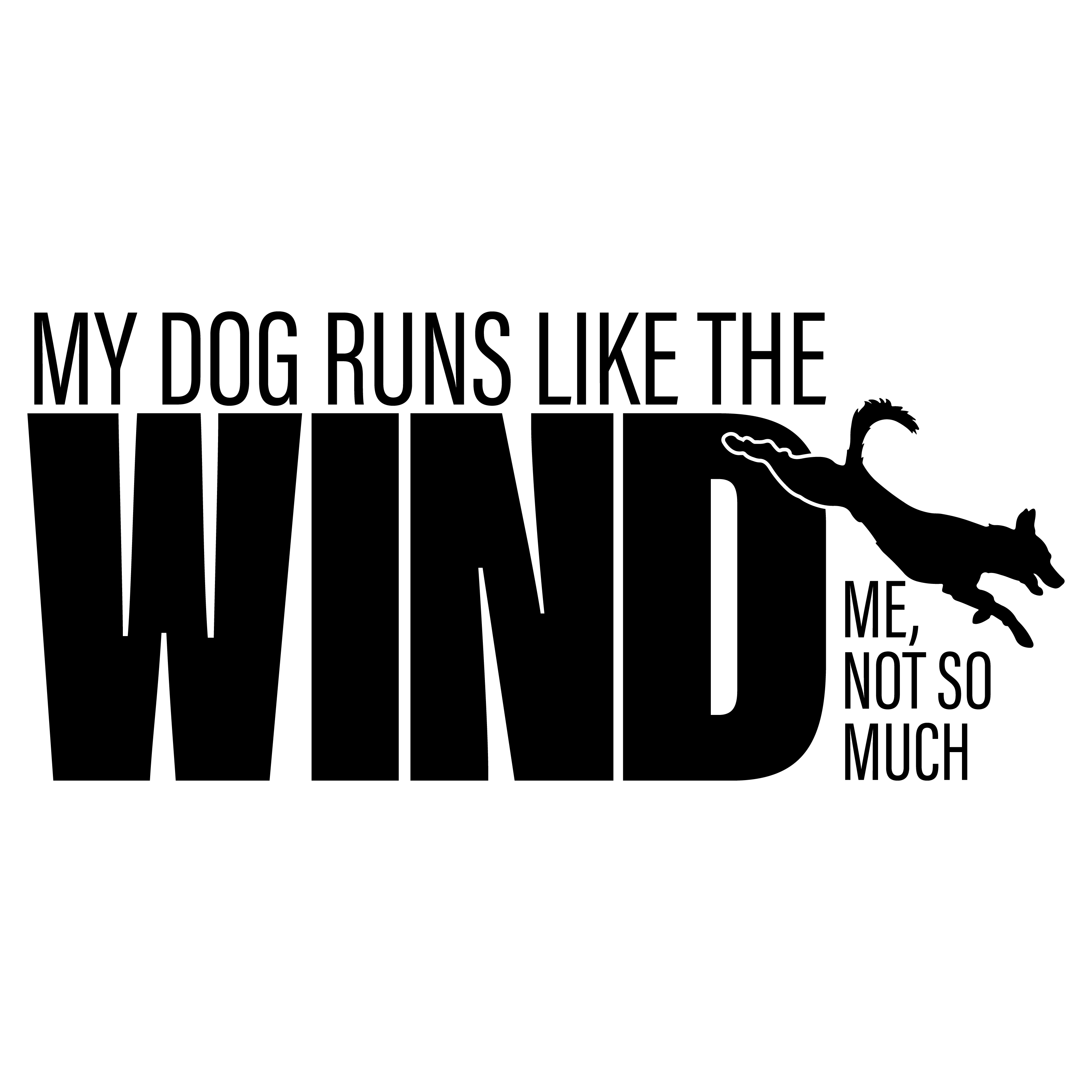 Run Like The Wind Shirt Decal