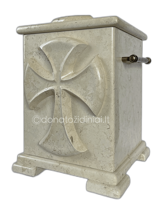 Marmurinė urna Dramblio kaulo