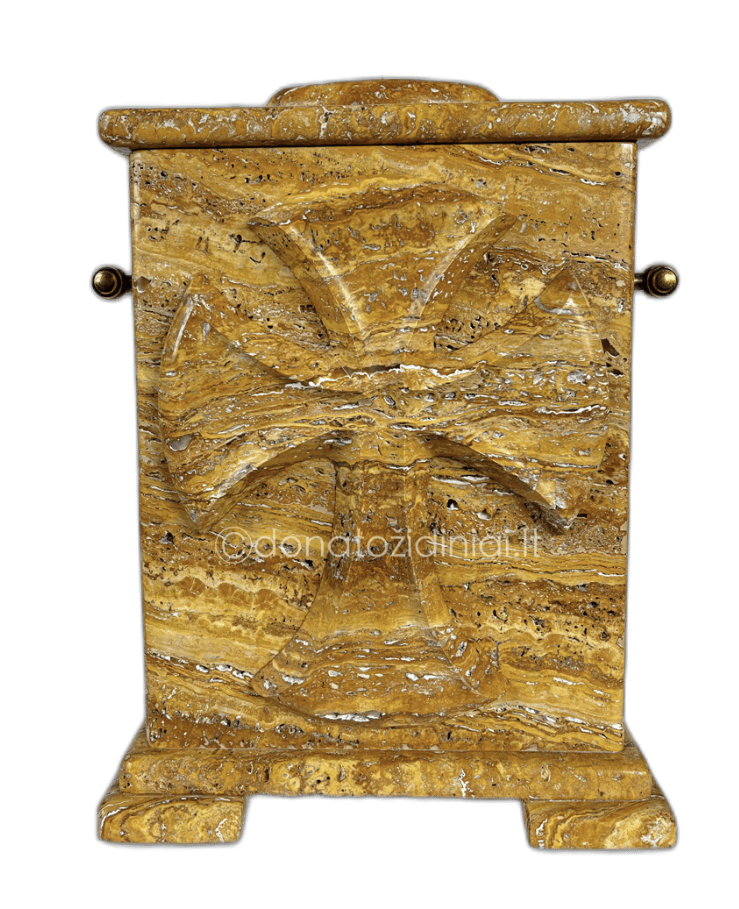 Marmurinė urna Geltona