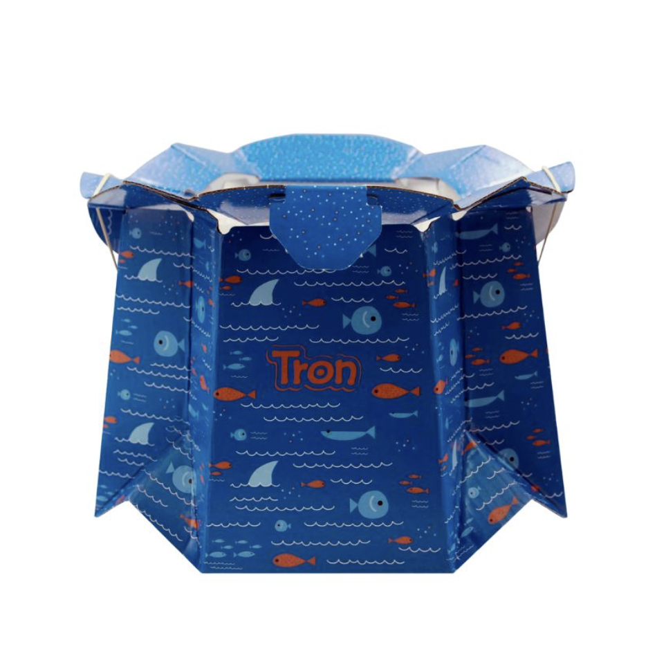 Vienkartinis kelioninis puodukas TRON