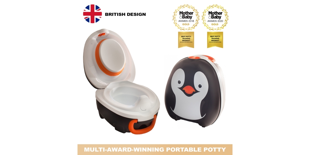 Nešiojamas puodukas “My Carry Potty”, pingvinas