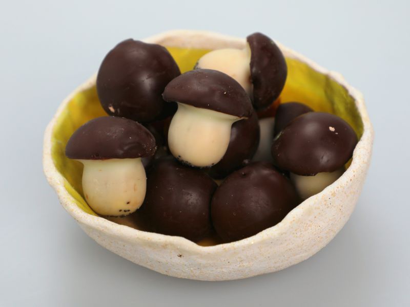 Dieduko biskvitiniai grybukai