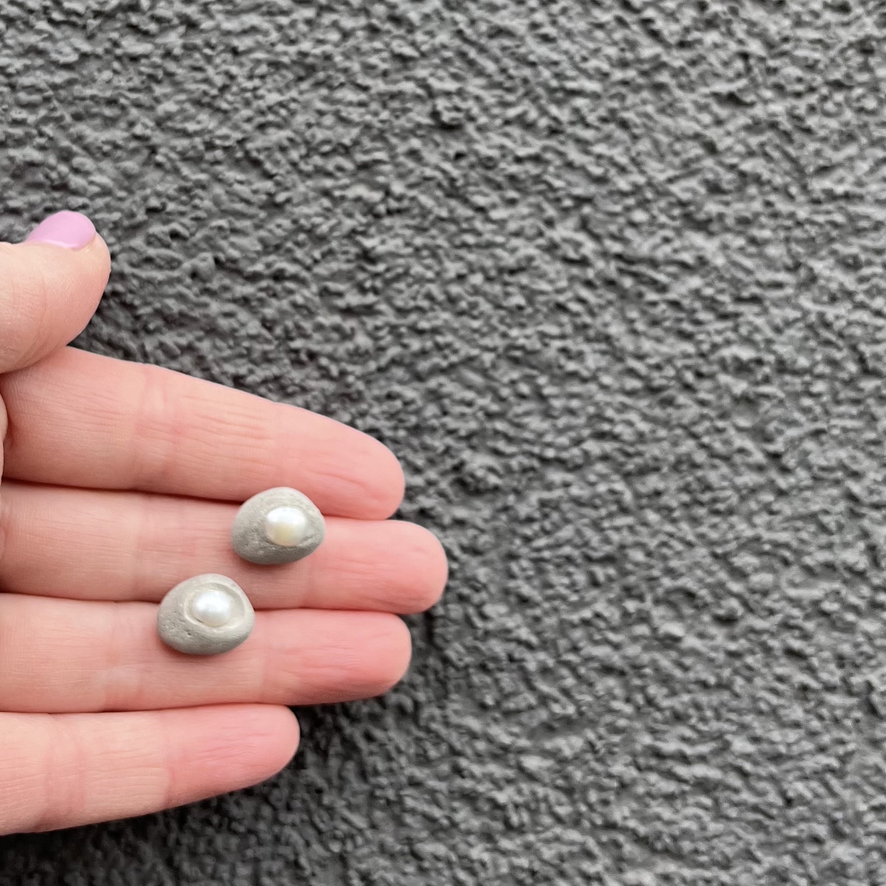 Auskarai ATRADIMAI - PERLAI / Earrings DISCOVERIES - PEARLS