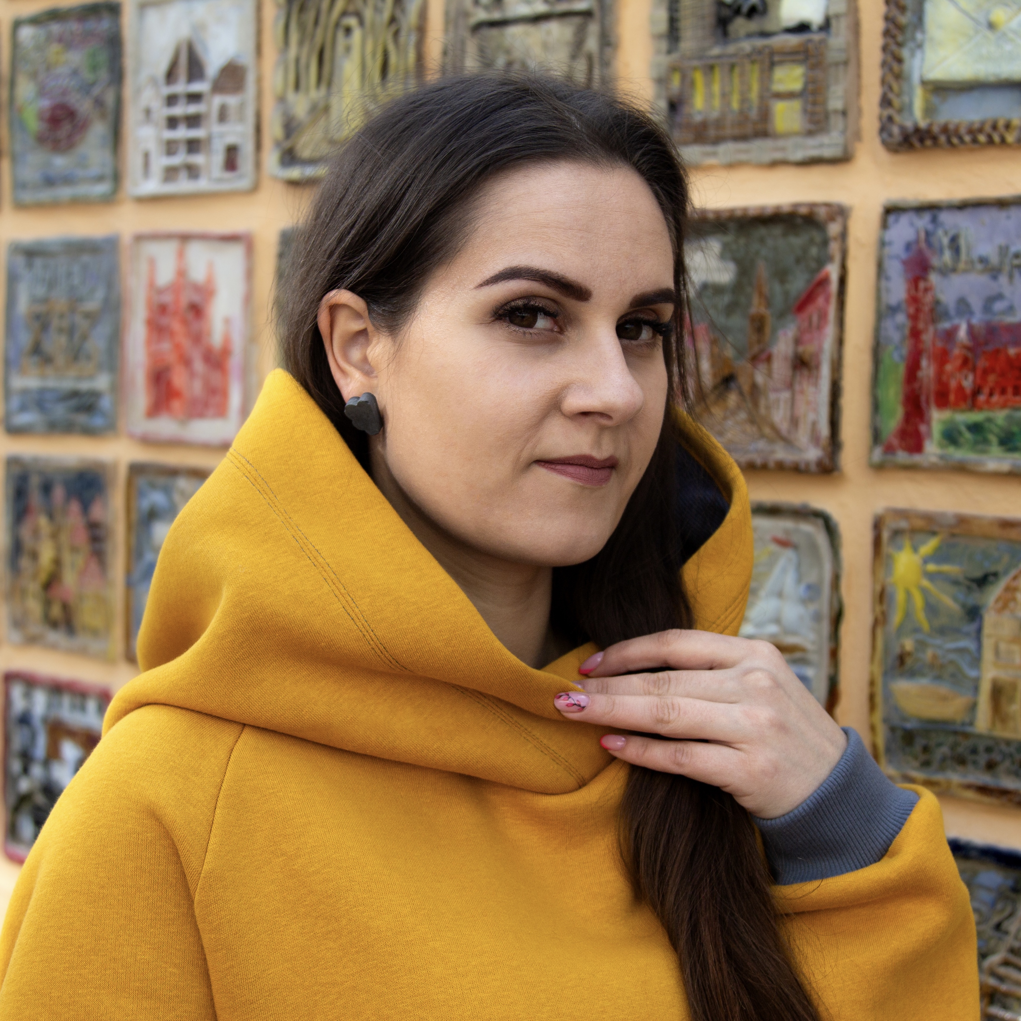 Auskarai DEBESĖLIS, spalvos / Earrings CLOUD, colours