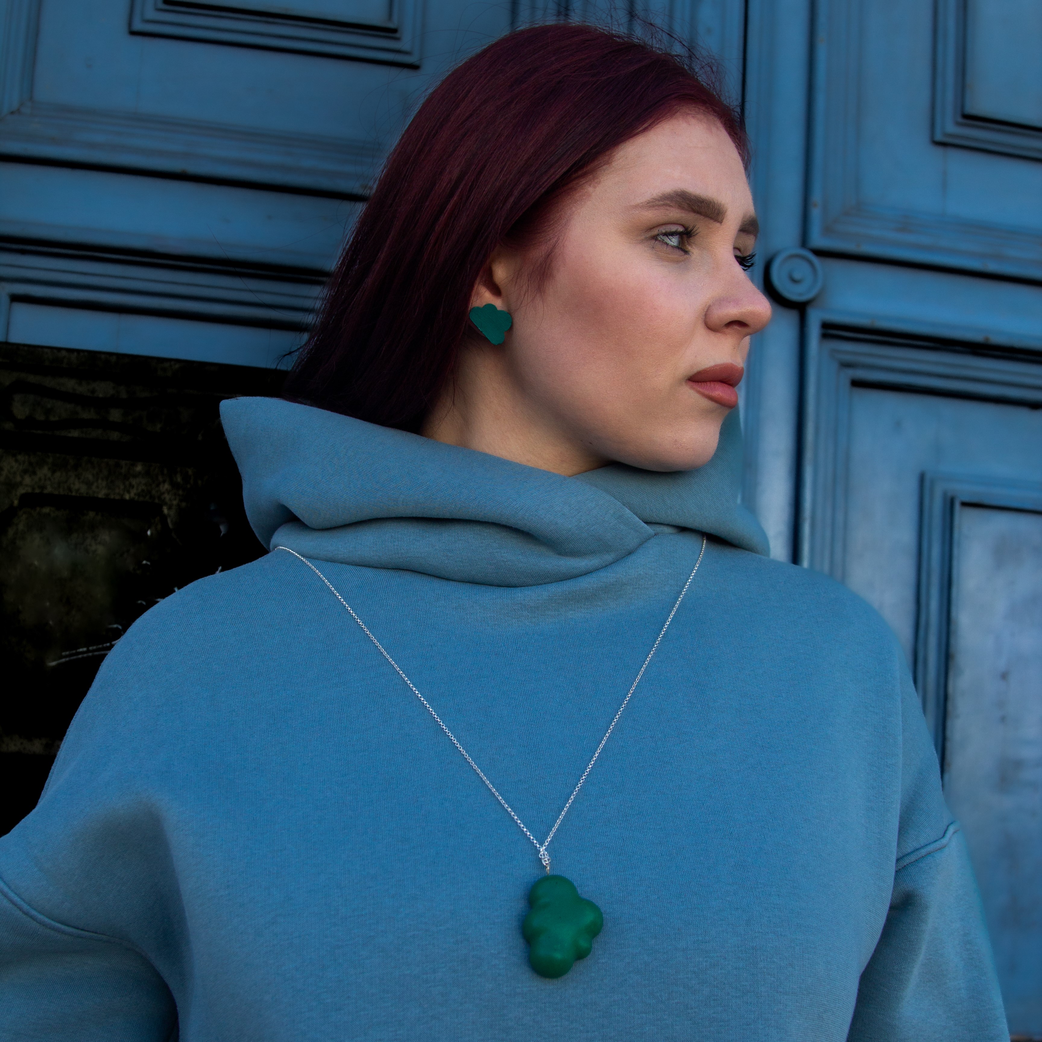 Auskarai DEBESĖLIS, spalvos / Earrings CLOUD, colours