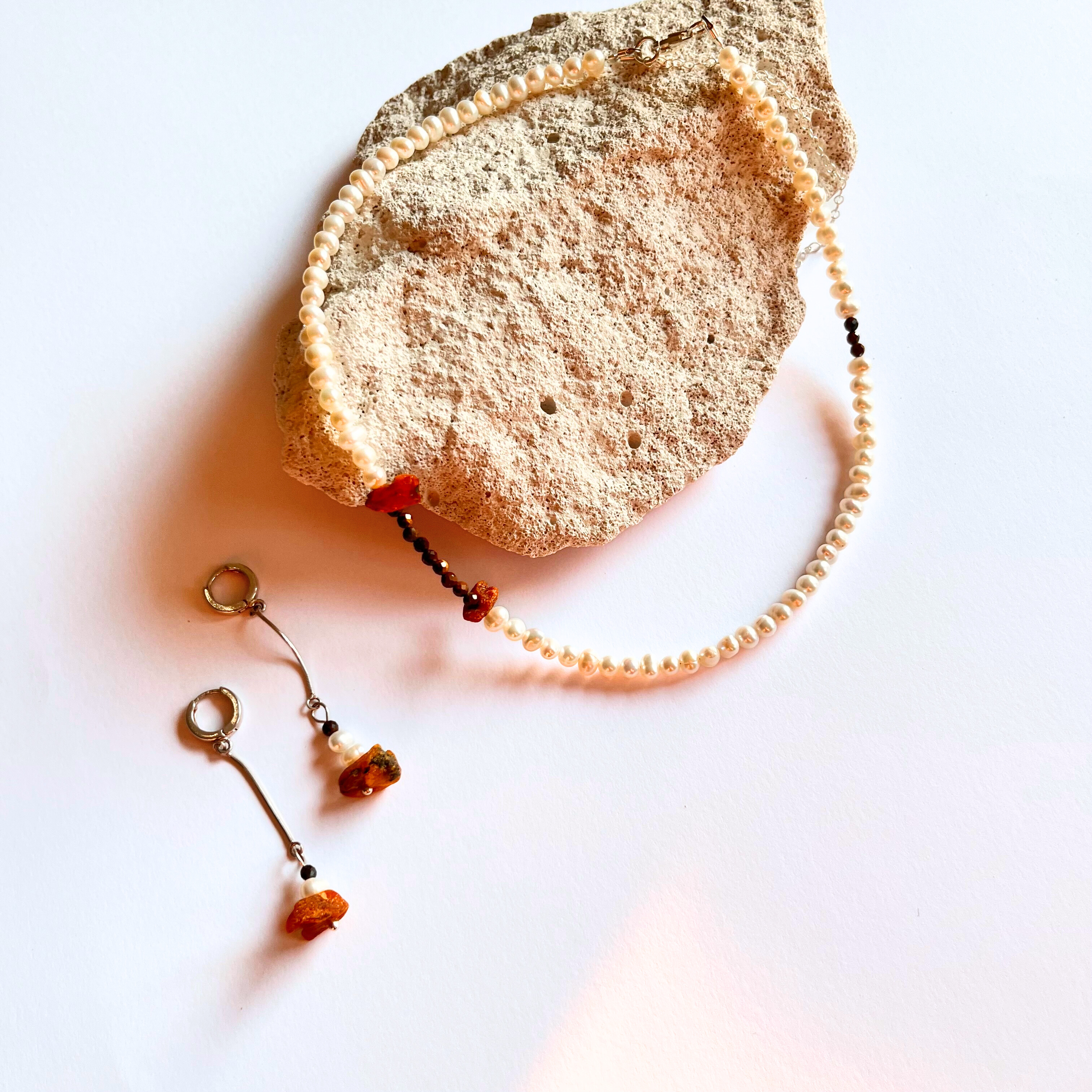 Auskarai SAULĖ / Earrings SUN