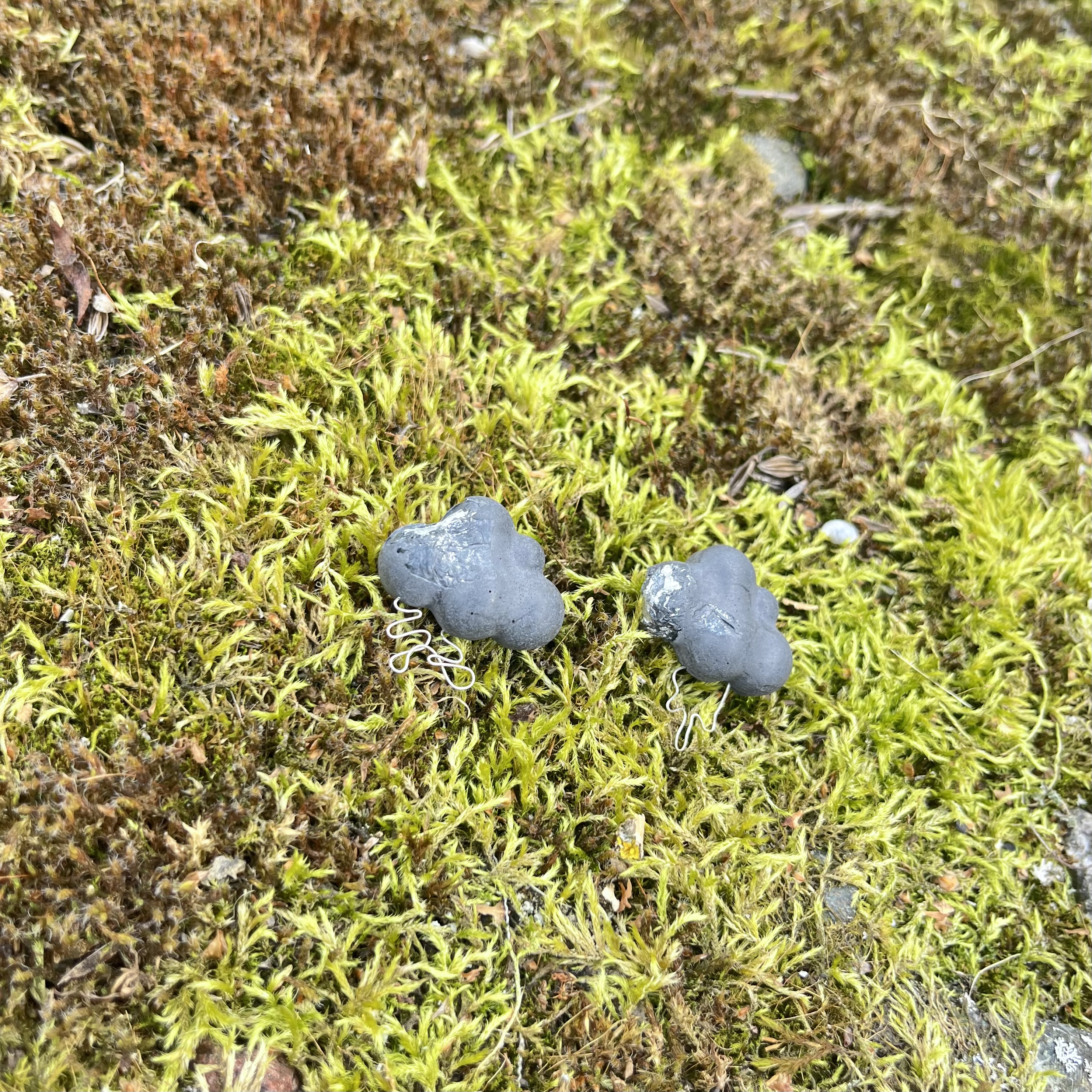 Auskarai ŽAIBAS / Earrings LIGHTNING